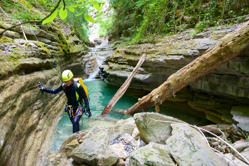 canyoning dans les gorges du Tarn