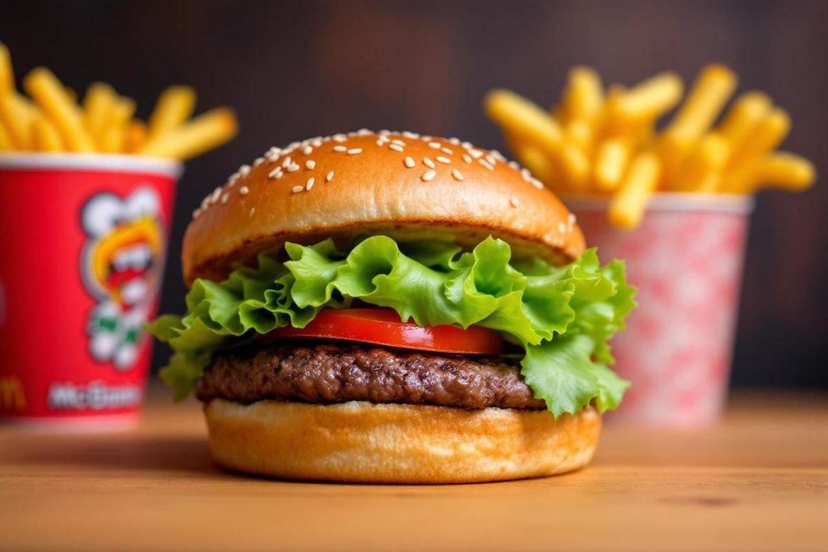 Calories McVeggie : informations nutritionnelles et faits sur le burger végétarien