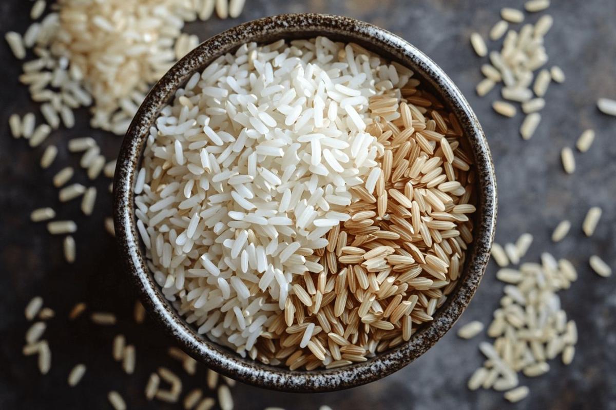 Calories du riz : apports nutritionnels et faits sur le riz blanc et complet