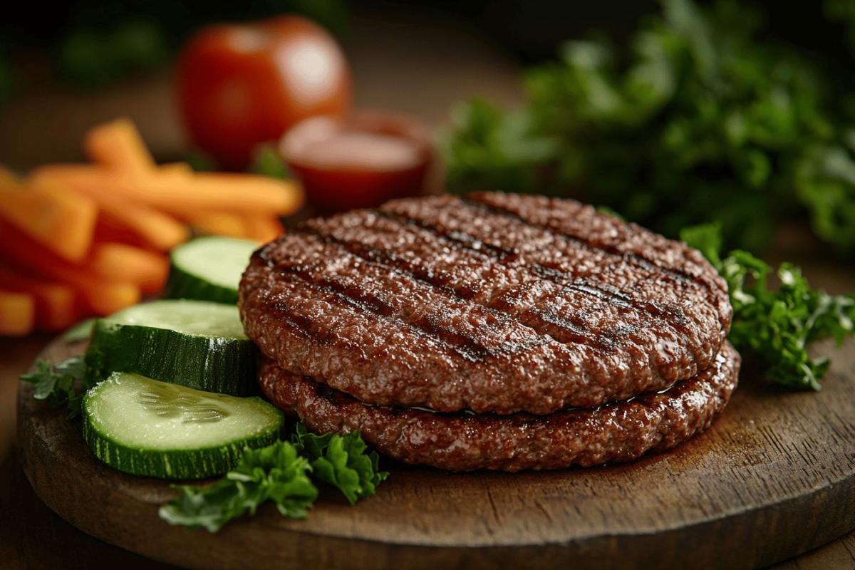 Calories steak haché 15% MG : valeurs nutritionnelles et apports du bœuf