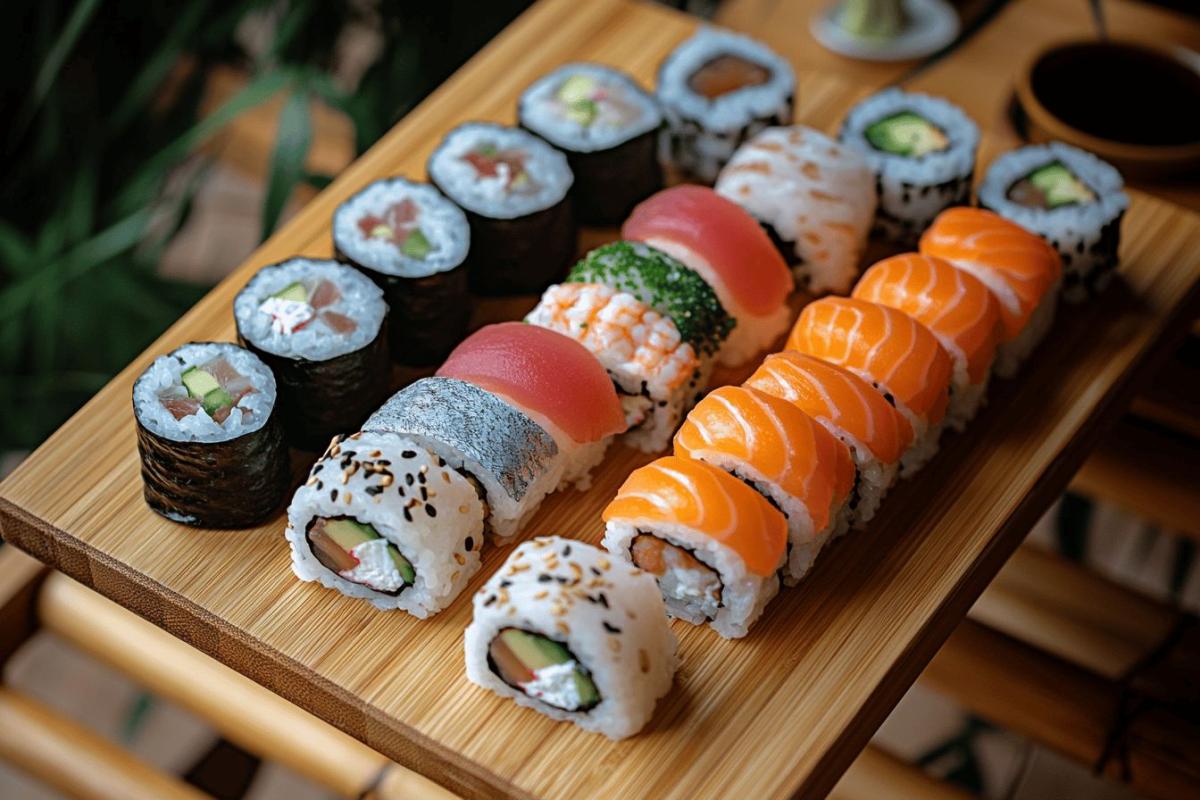 Calories des sushis : informations nutritionnelles et valeurs quotidiennes complètes