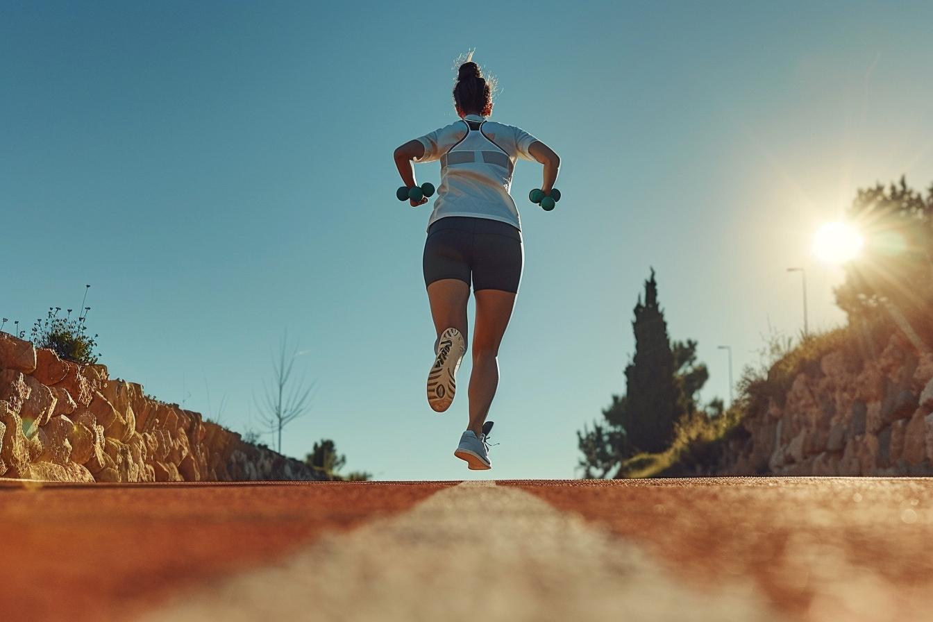 Courir avec des poids : avantages et conseils pour une pratique efficace