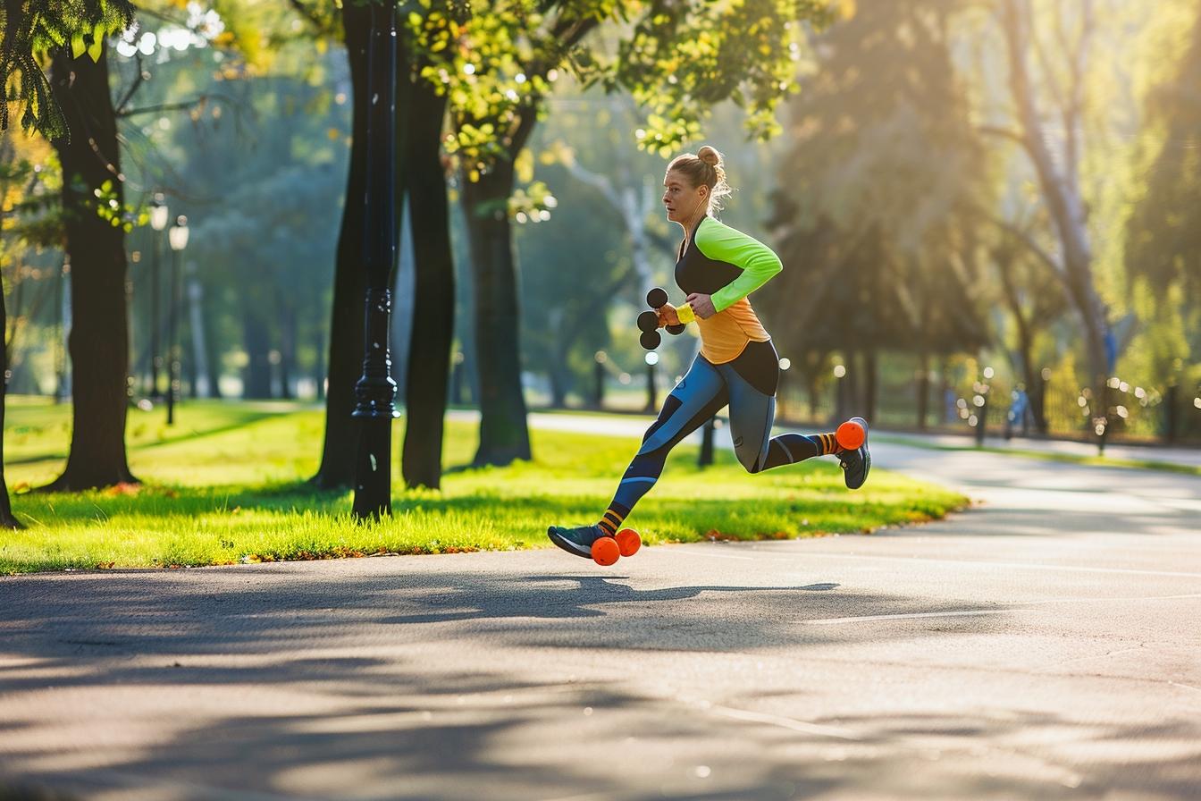 Courir avec des poids : avantages et conseils pour une pratique efficace