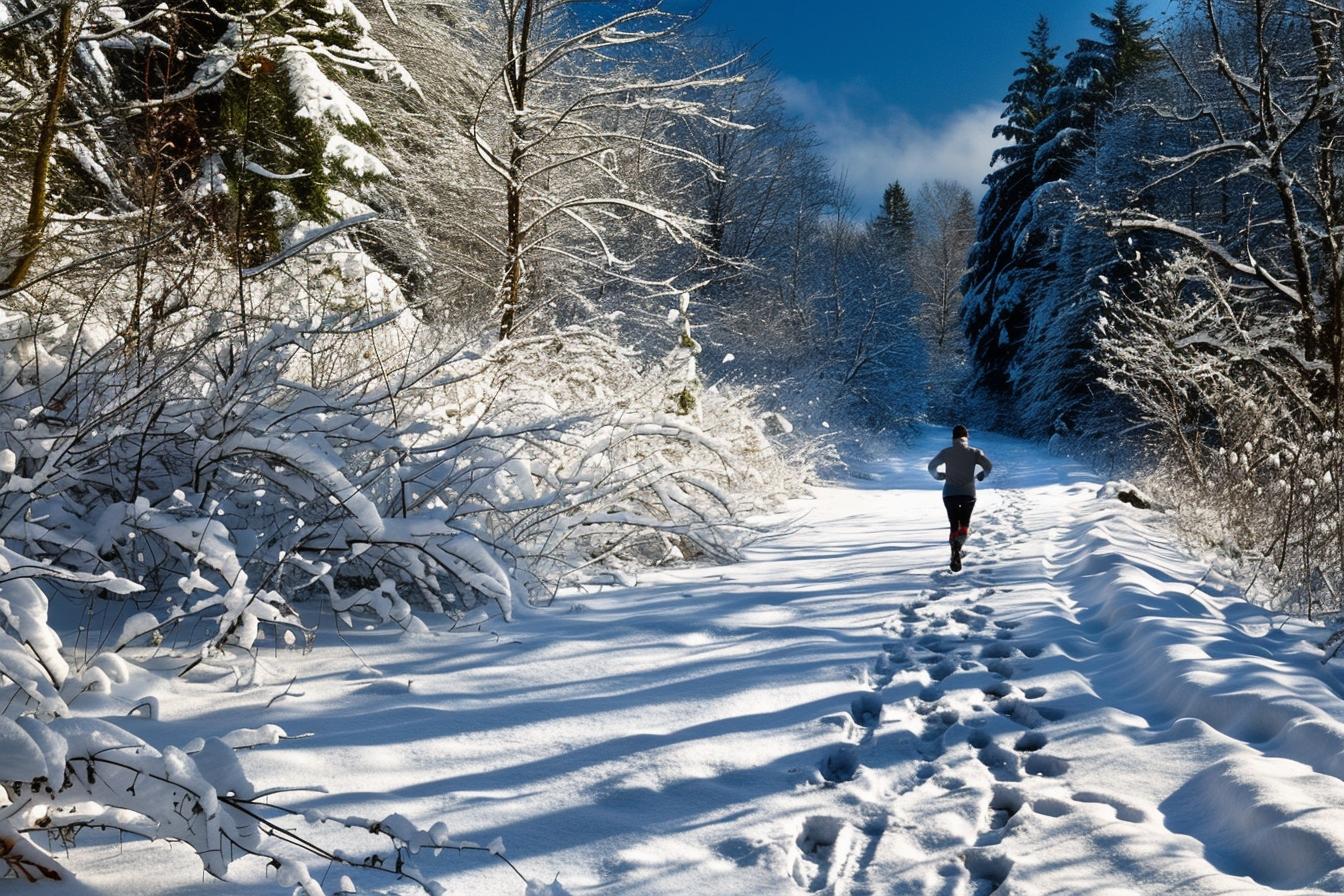 Courir dans la neige : guide et techniques pour une expérience unique et sécuritaire