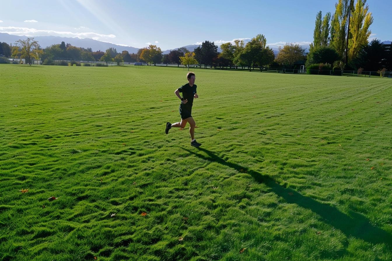 Courir dans l'herbe : 5 bienfaits surprenants pour votre santé et bien-être