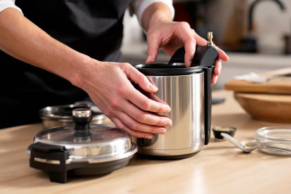 Démontage de l'axe central de votre cocotte minute SEB : tutoriel et remplacement