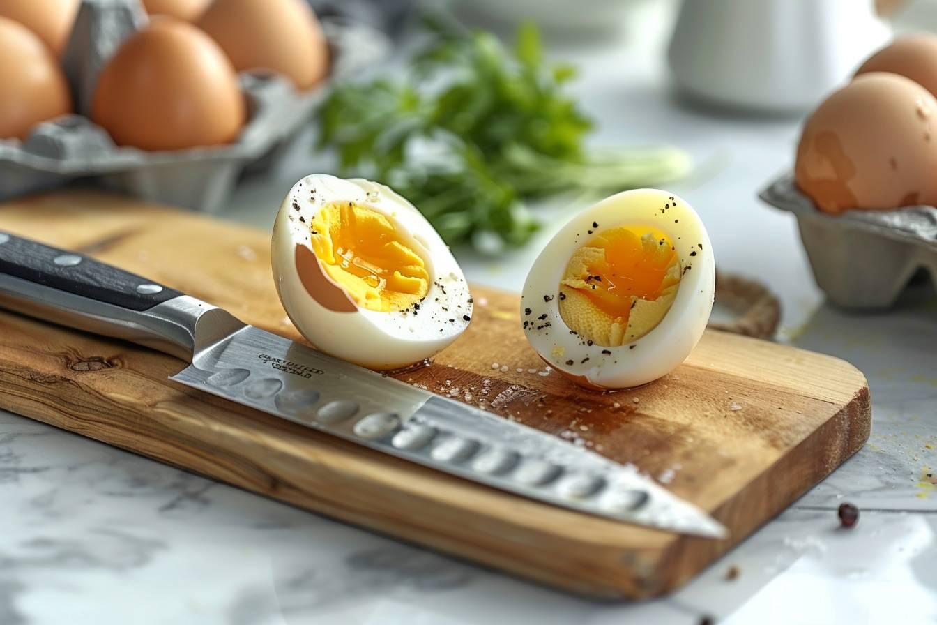 L'oeuf dur : une source concentrée de protéines et de nutriments essentiels pour votre santé