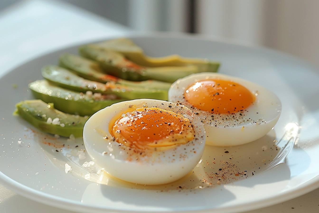 L'oeuf dur : une source concentrée de protéines et de nutriments essentiels pour votre santé