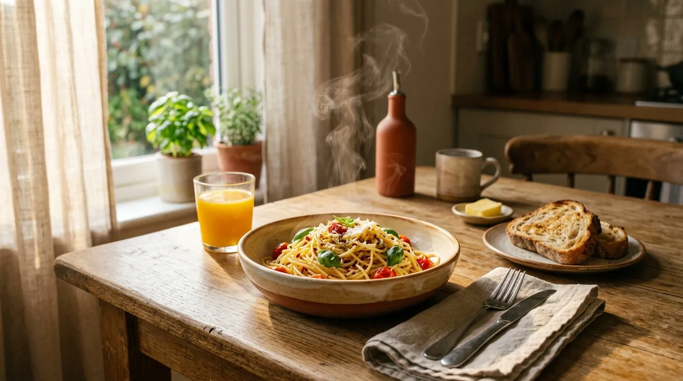 Manger des pâtes le matin au petit déjeuner : avantages et inconvénients