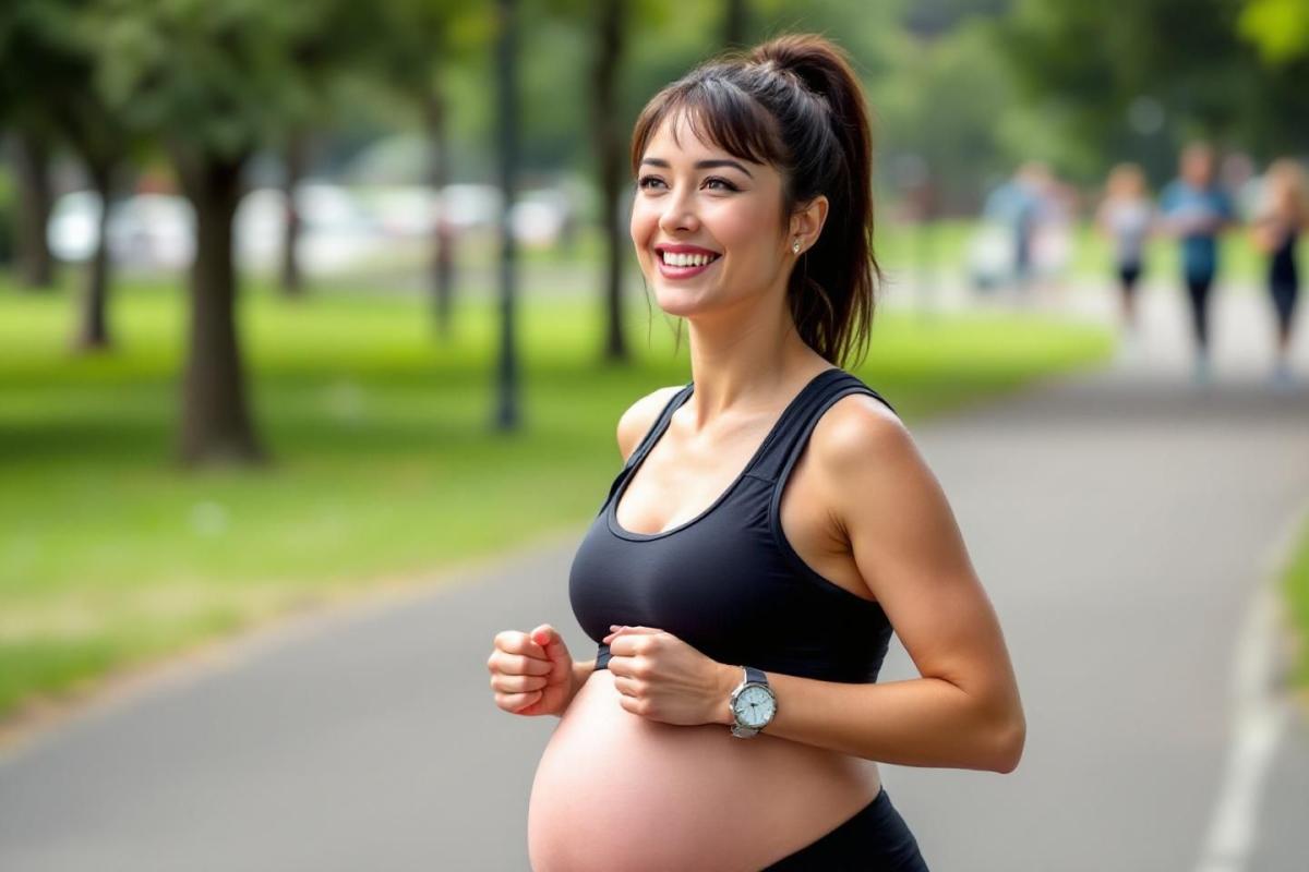 Marathonienne enceinte : quand la course continue malgré la grossesse