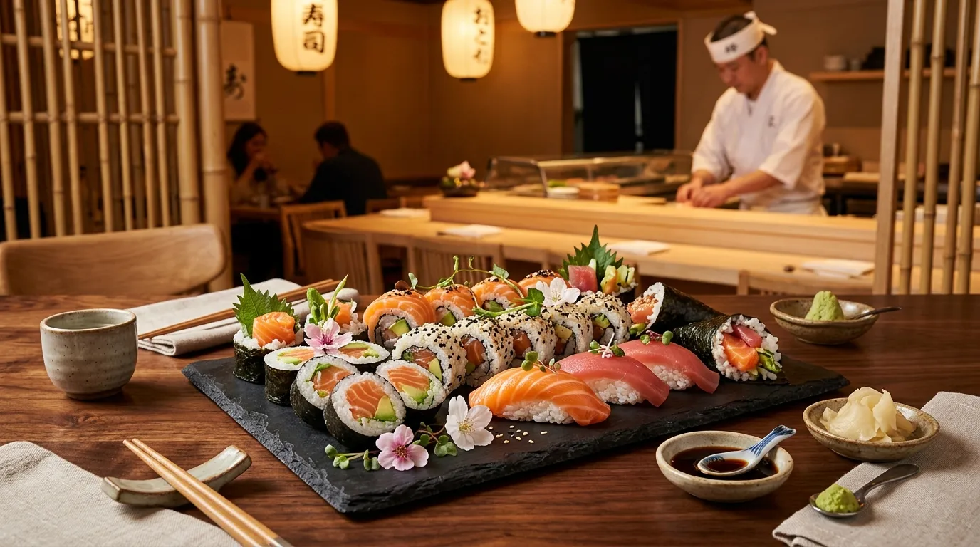 Les meilleurs restaurants sushi halal près de chez vous
