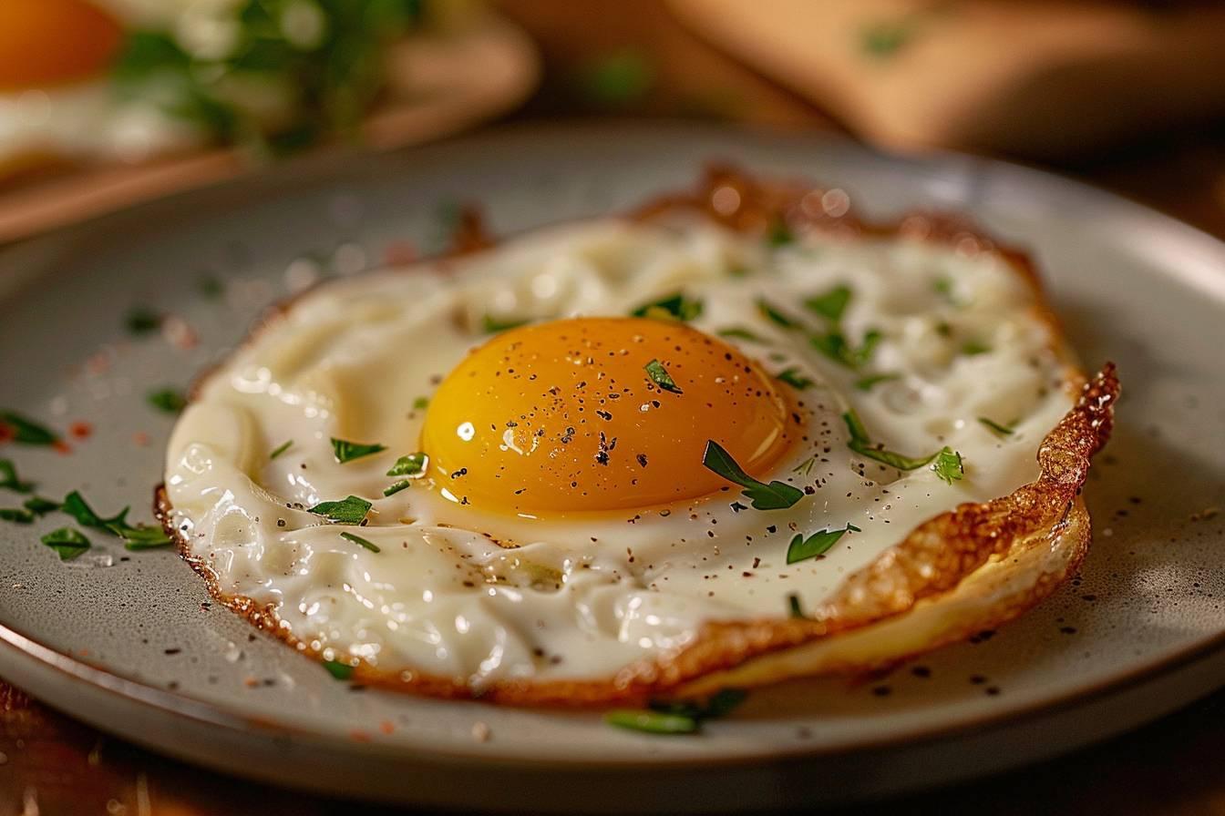 Oeuf au plat : calories et protéines, tout ce qu'il faut savoir pour une alimentation équilibrée