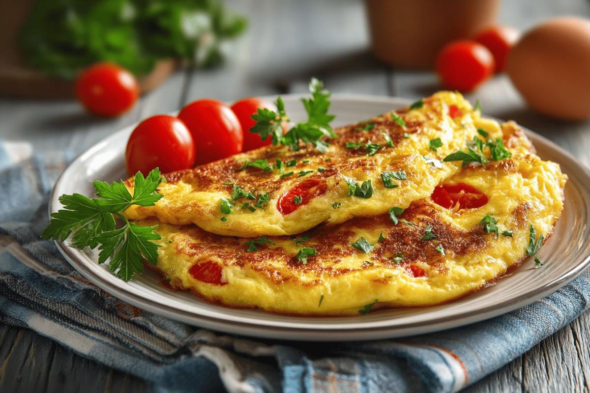 Omelette 3 œufs : calories et faits nutritifs complets pour votre régime
