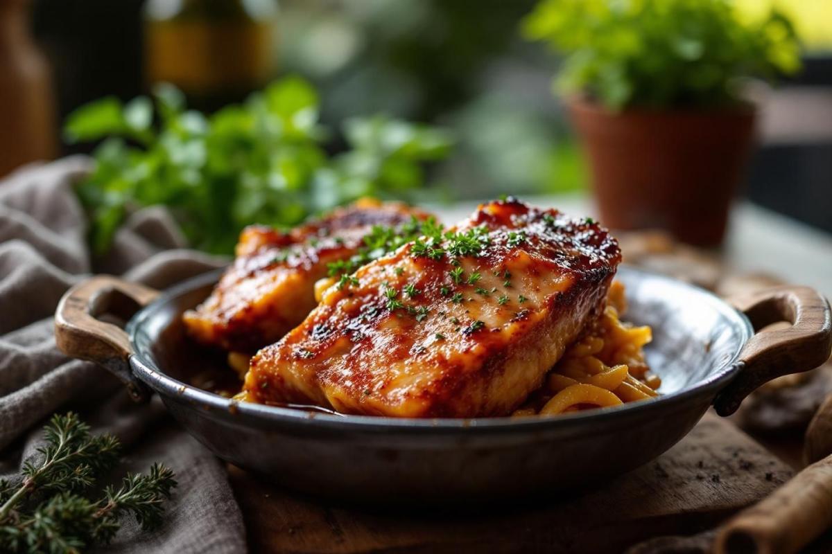 Poitrine de porc à la cocotte : recette facile et temps de cuisson rapide