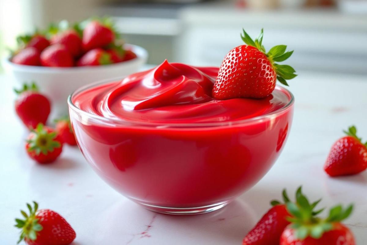 Recette ganache fraise sans chocolat blanc facile et inratable