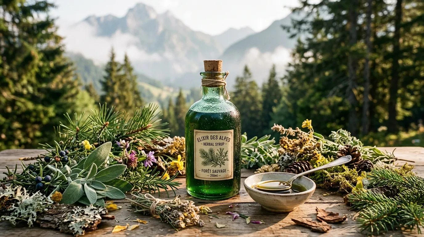 Sirop végétal du massif de la Chartreuse : effets secondaires et bienfaits