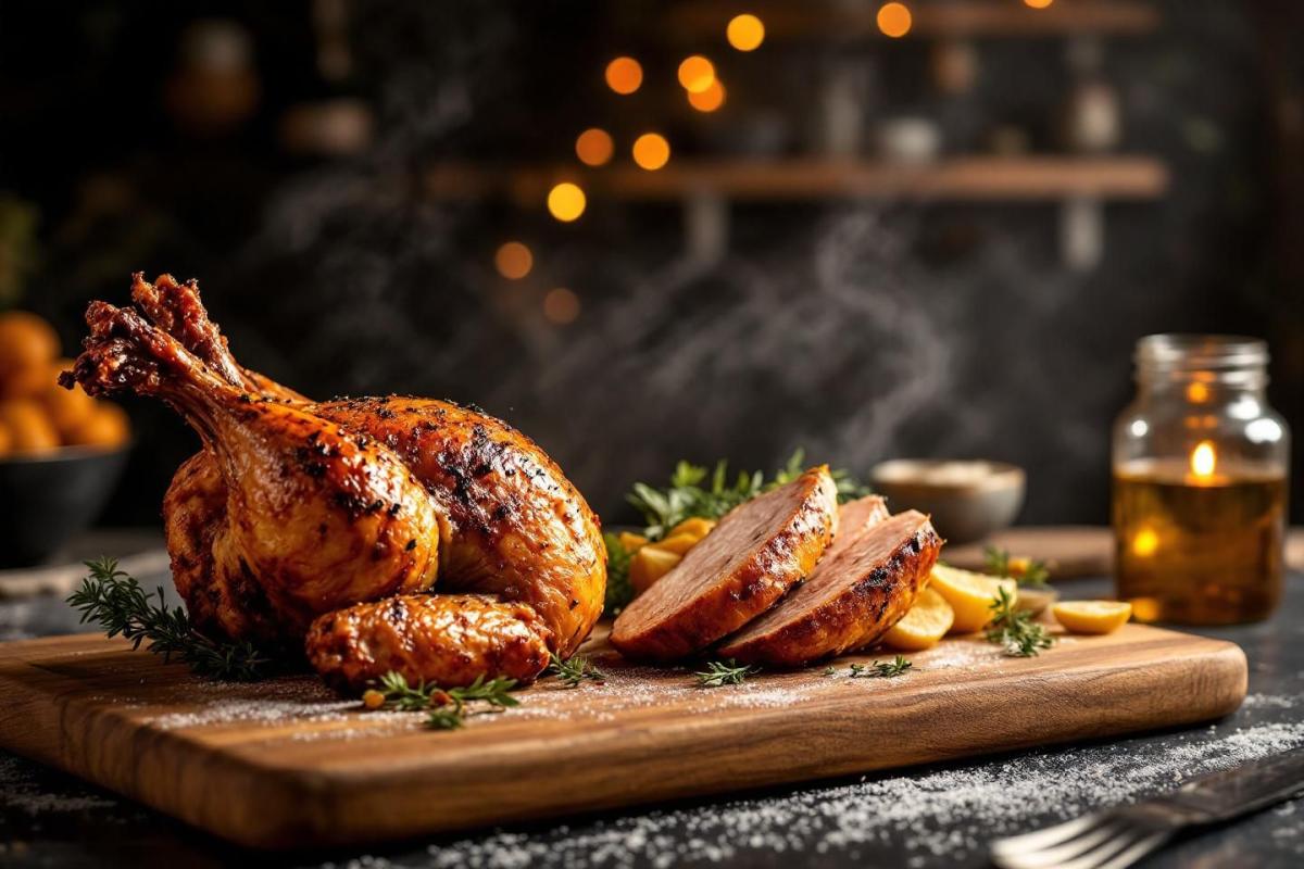 Temps de cuisson du coq au four : recette simple et savoureuse pour 3 kg