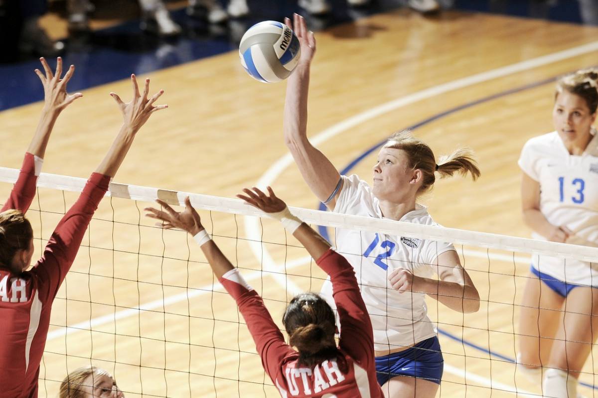 Volley-ball : portez des genouillères