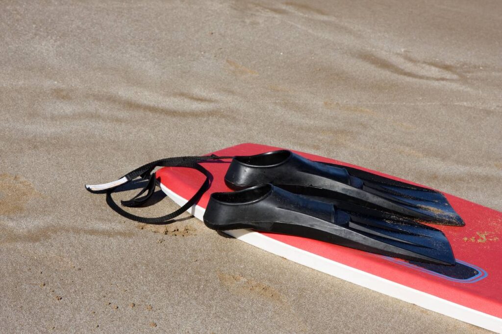 palmes de bodyboard