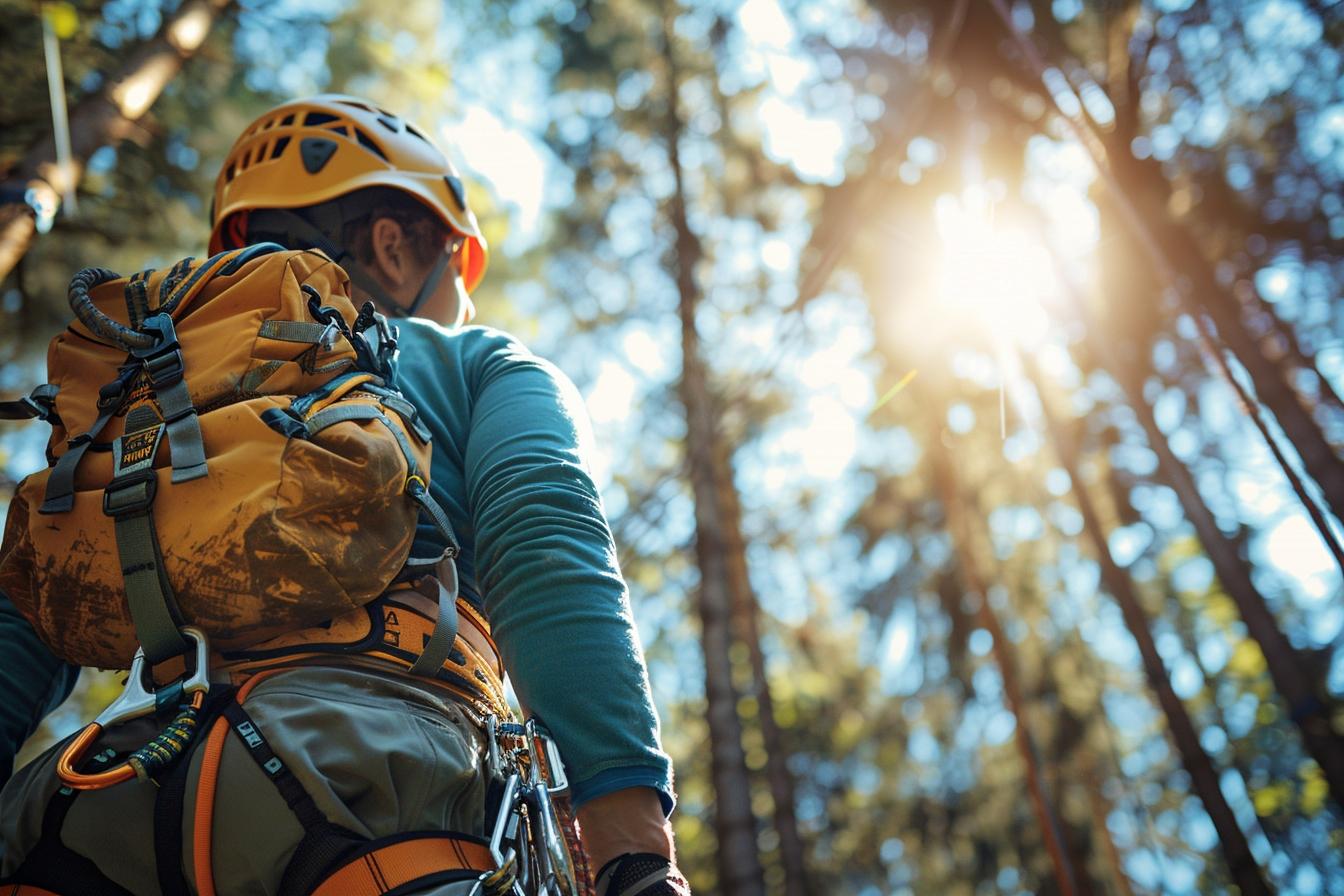 10 équipements indispensables pour réussir votre parcours accrobranche