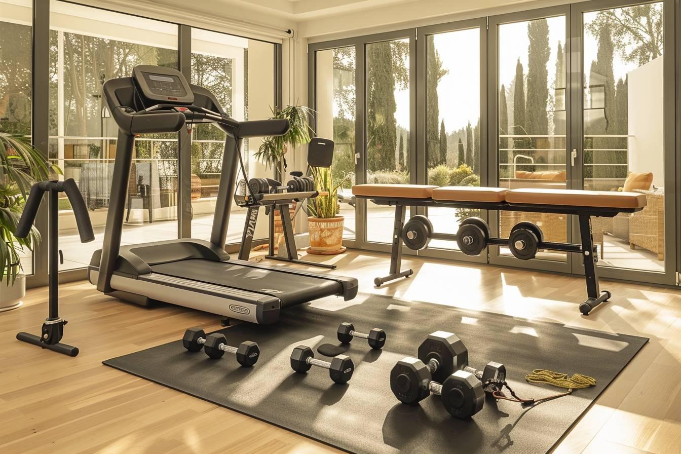 Équipement sport maison : les essentiels pour une salle de fitness complète chez soi
