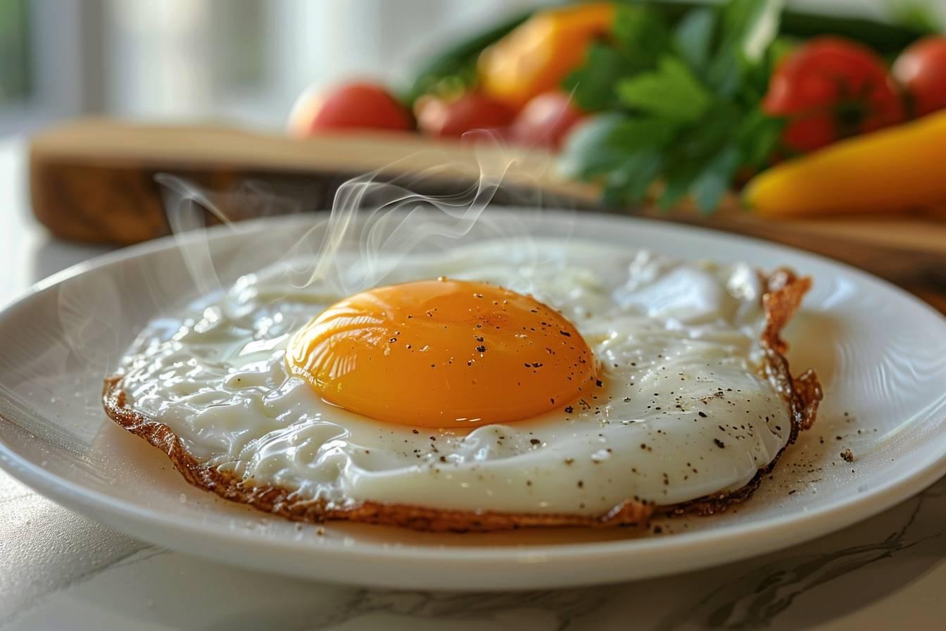 La valeur nutritionnelle d'un œuf au plat : protéines, vitamines et minéraux essentiels