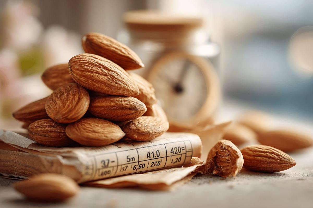 Calories des amandes : un allié pour gérer votre poids sans grossir