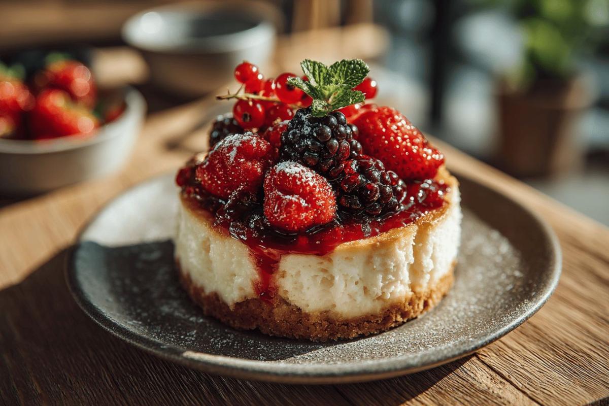 Cheesecake calories : tout savoir sur les informations nutritionnelles des cheesecakes aux fruits rouges