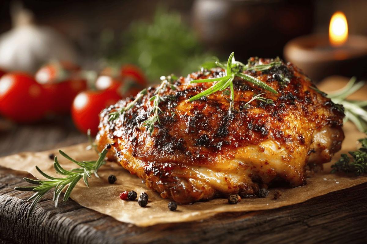 Calories cuisse de poulet : informations nutritionnelles et apports en protéines