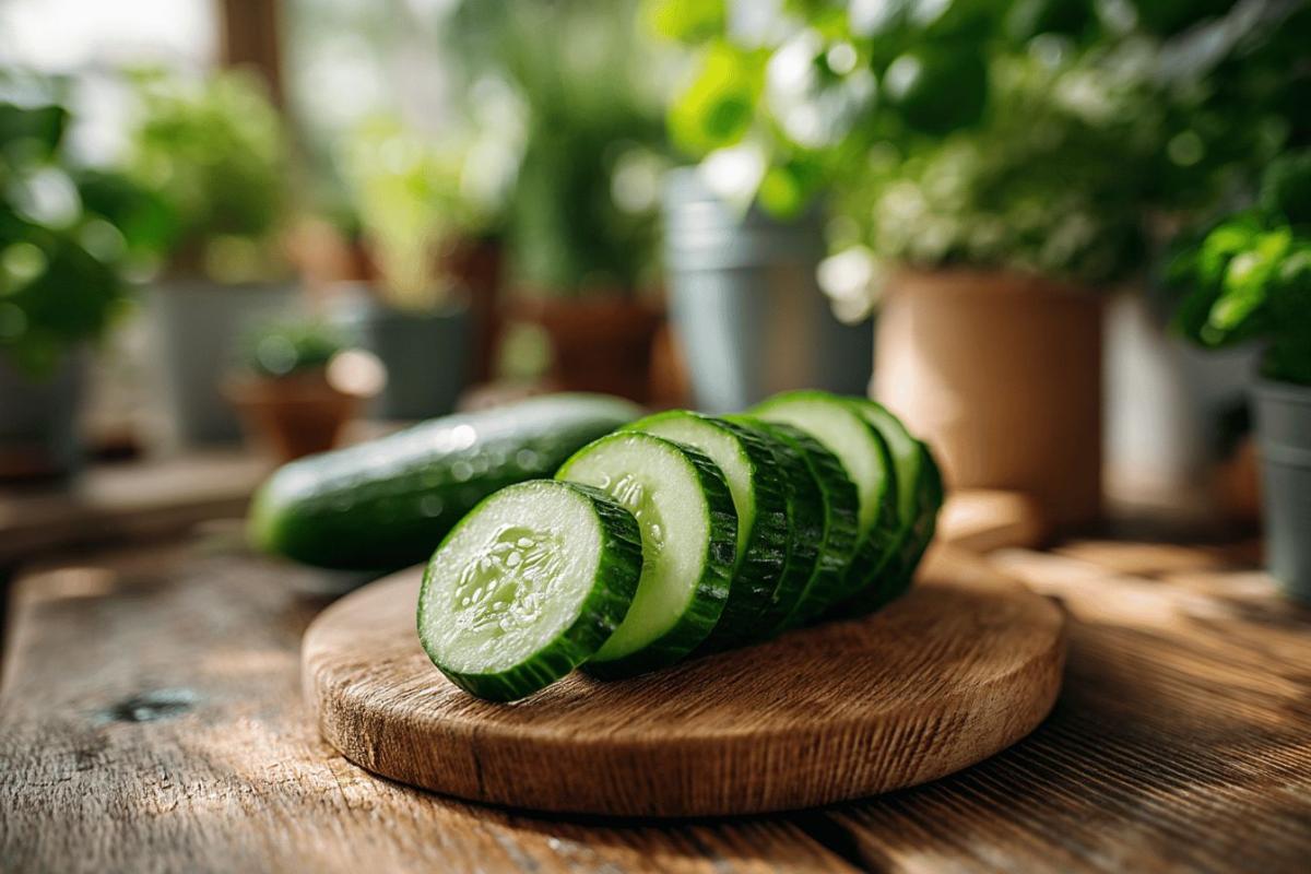Concombre : calories, valeur nutritionnelle et apports en protéines, vitamines, glucides
