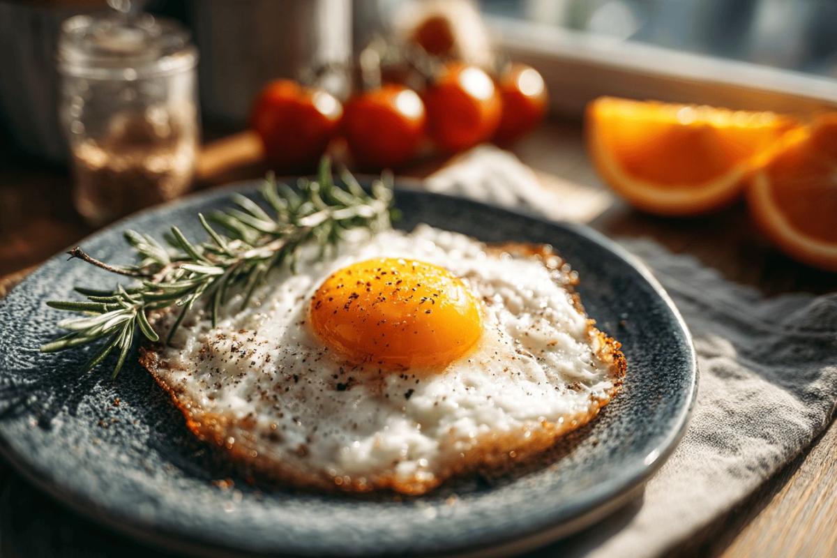 Calories des œufs sur le plat : valeurs nutritionnelles, protéines et informations complètes