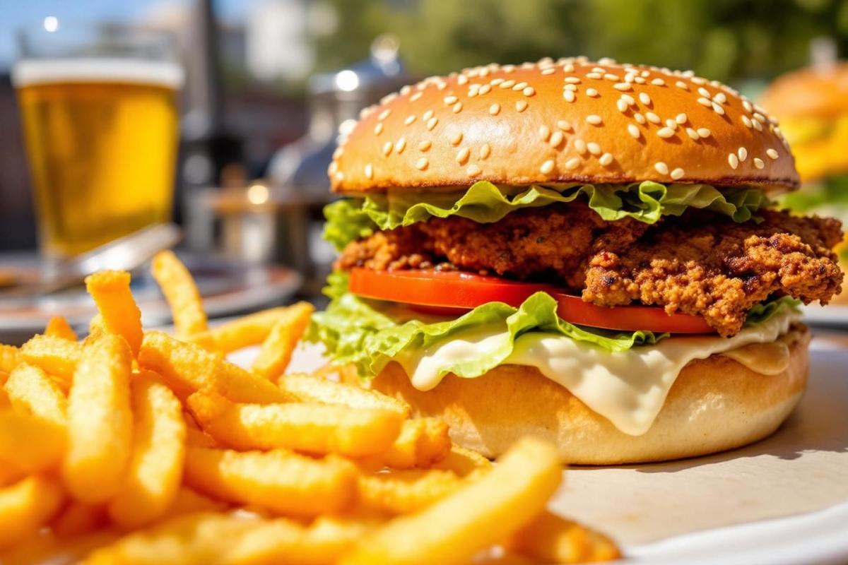 Calories du long chicken : valeurs nutritionnelles et apports caloriques de ce burger