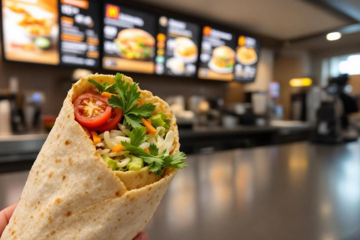 Calories et informations nutritionnelles du McWrap poulet bacon
