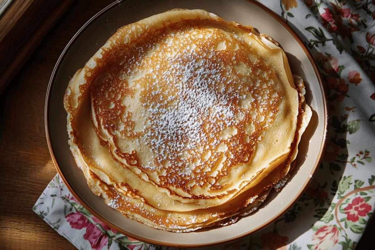 Combien de calories dans une crêpe au sucre : informations nutritionnelles complètes