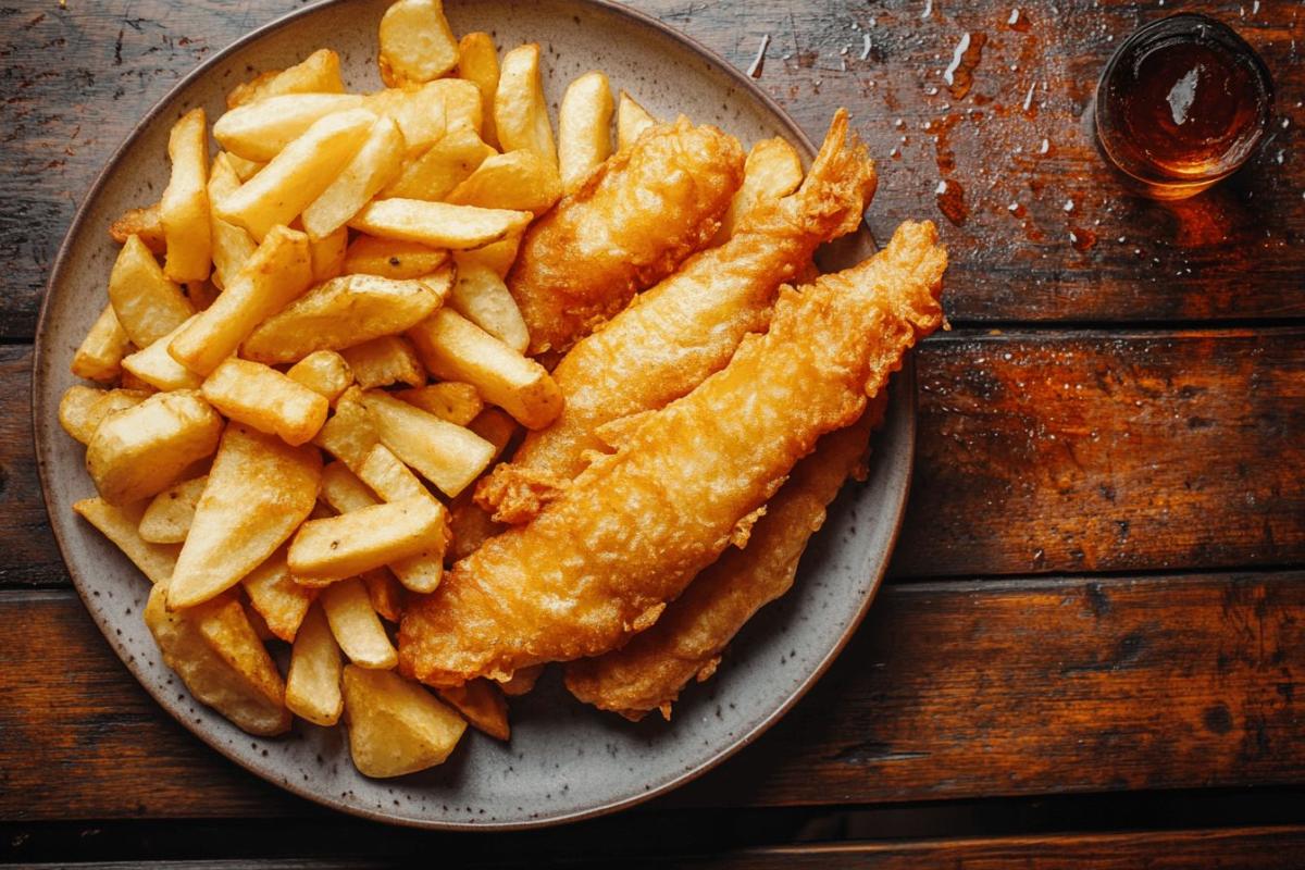 Calories et information nutritionnelle du fish and chips
