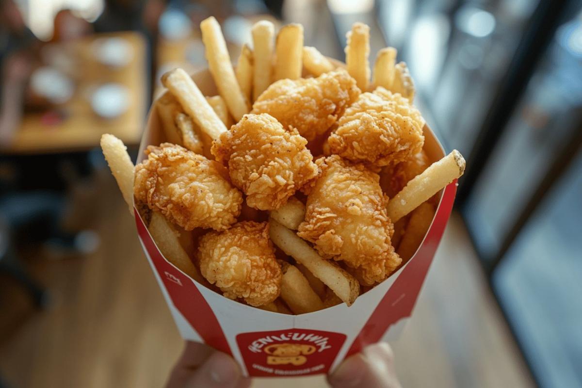 Kentucky fries - frites croustillantes façon chicken : calories et informations nutritionnelles