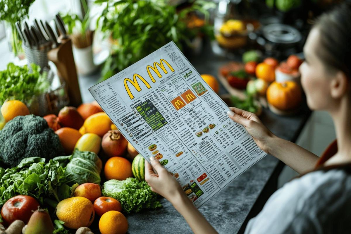 Calories et informations nutritionnelles McDonald's : guide nutrition complet France