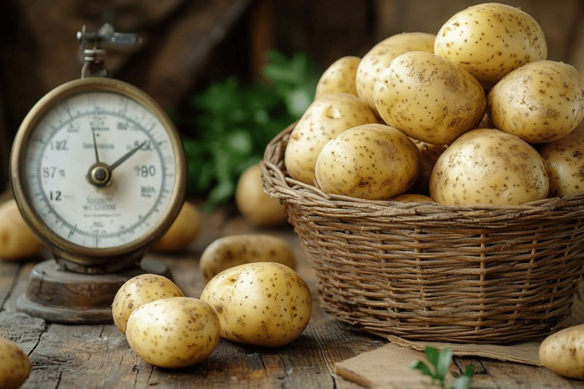 Pomme de terre : calories, valeurs nutritionnelles, vitamines et apports en protéines