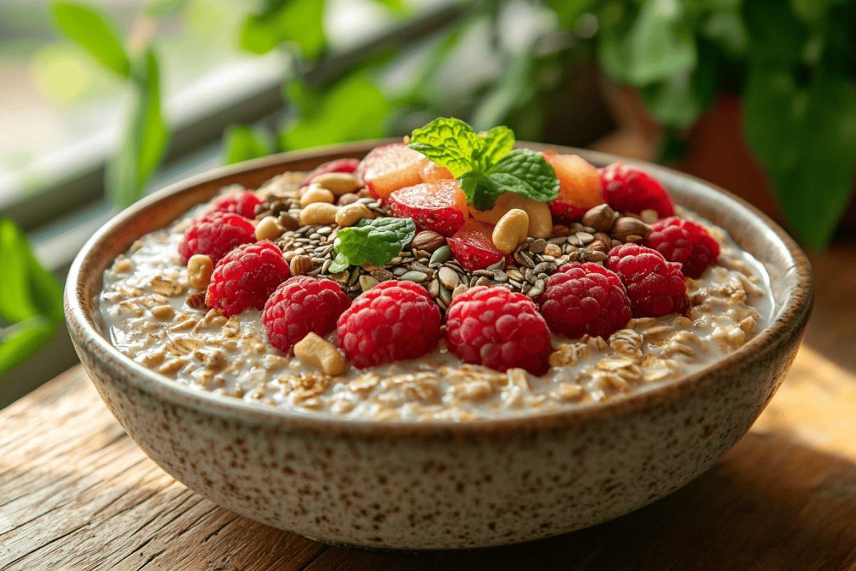 Overnight oats : calories et informations nutritionnelles complètes