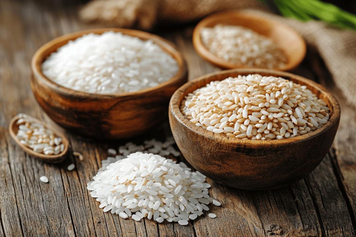 Riz calories : apports nutritionnels et faits sur le riz blanc et complet
