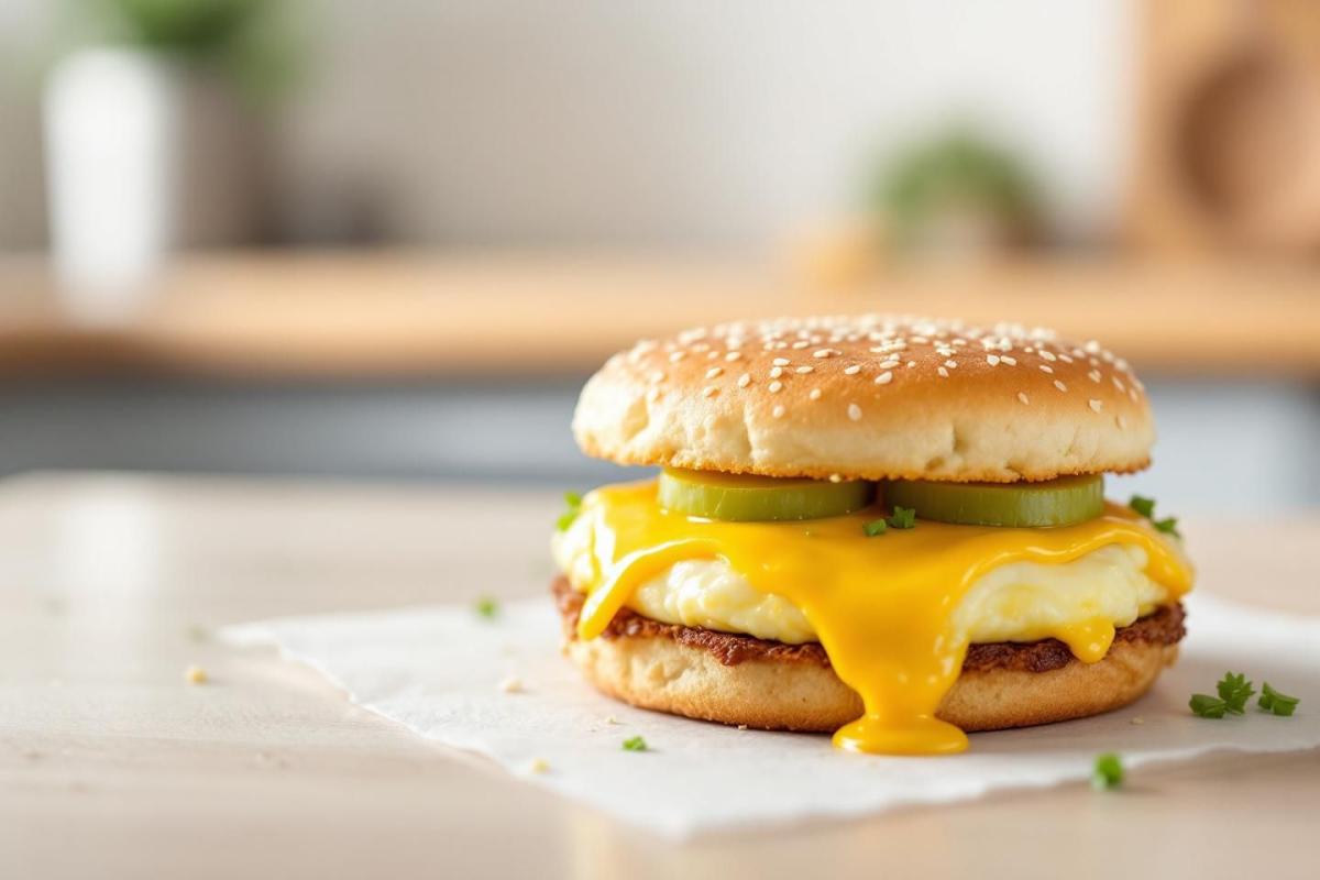 Calories et informations nutritionnelles du egg McMuffin : ingrédients et valeurs