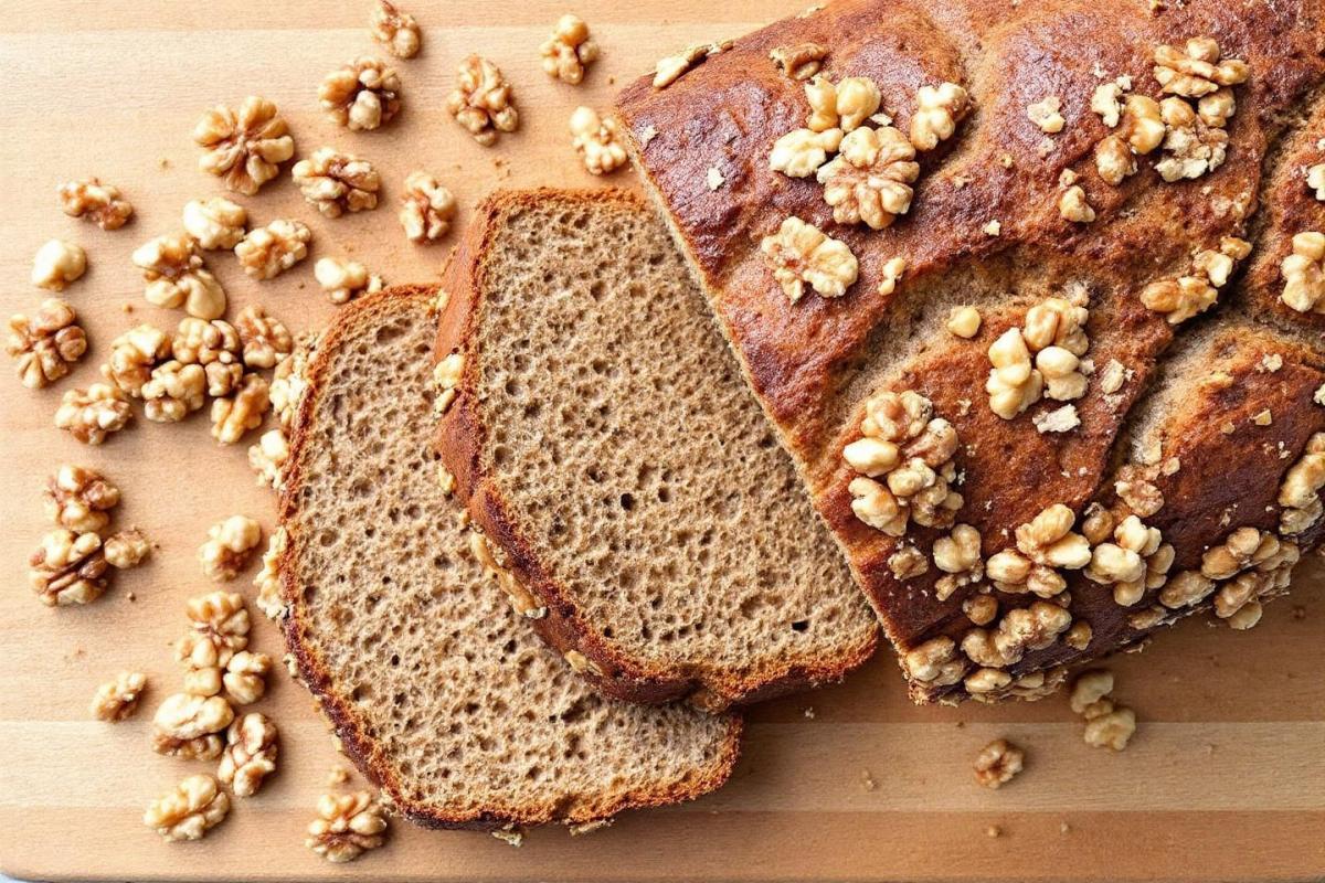 Calories et informations nutritionnelles du pain aux noix