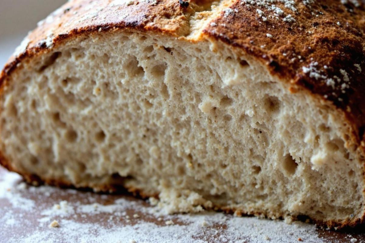 Pain au levain : calories, valeurs nutritionnelles et apports en protéines
