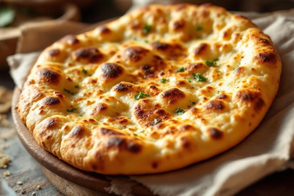 Pain naan : calories, valeurs nutritionnelles et recettes