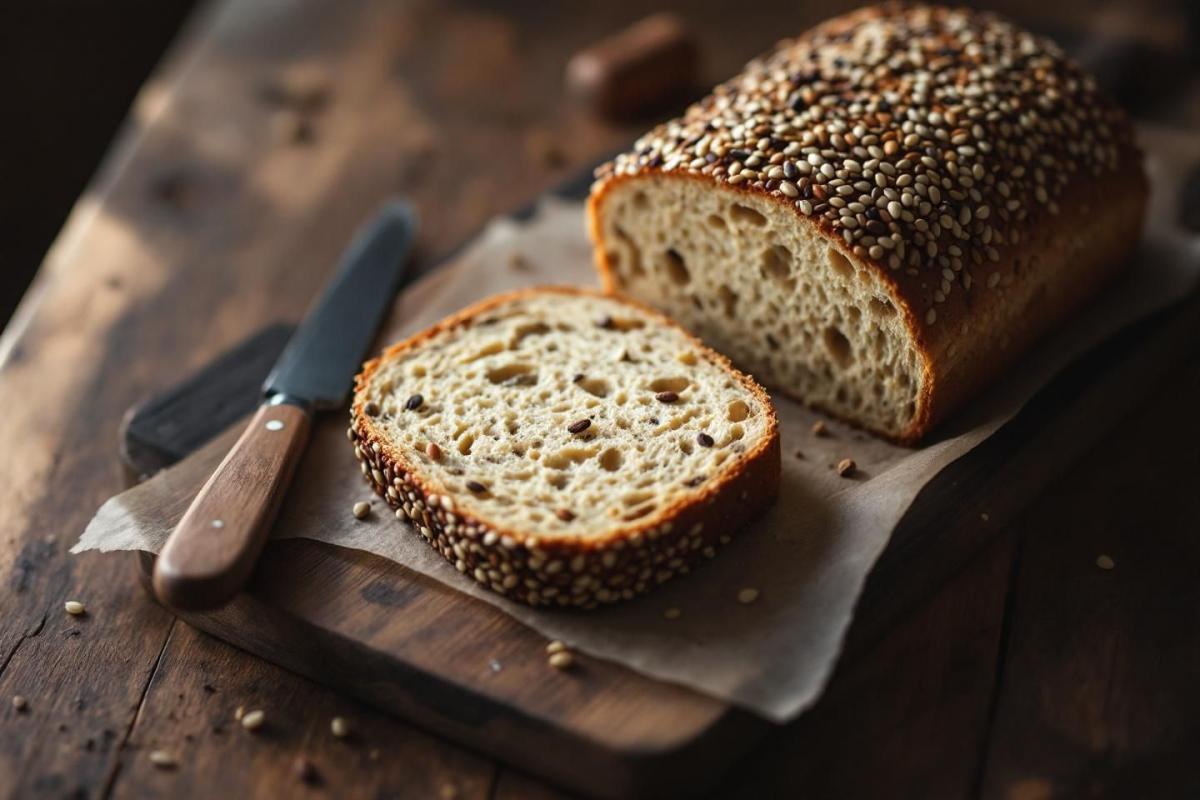 Pain nordique : calories et valeurs nutritionnelles par tranche